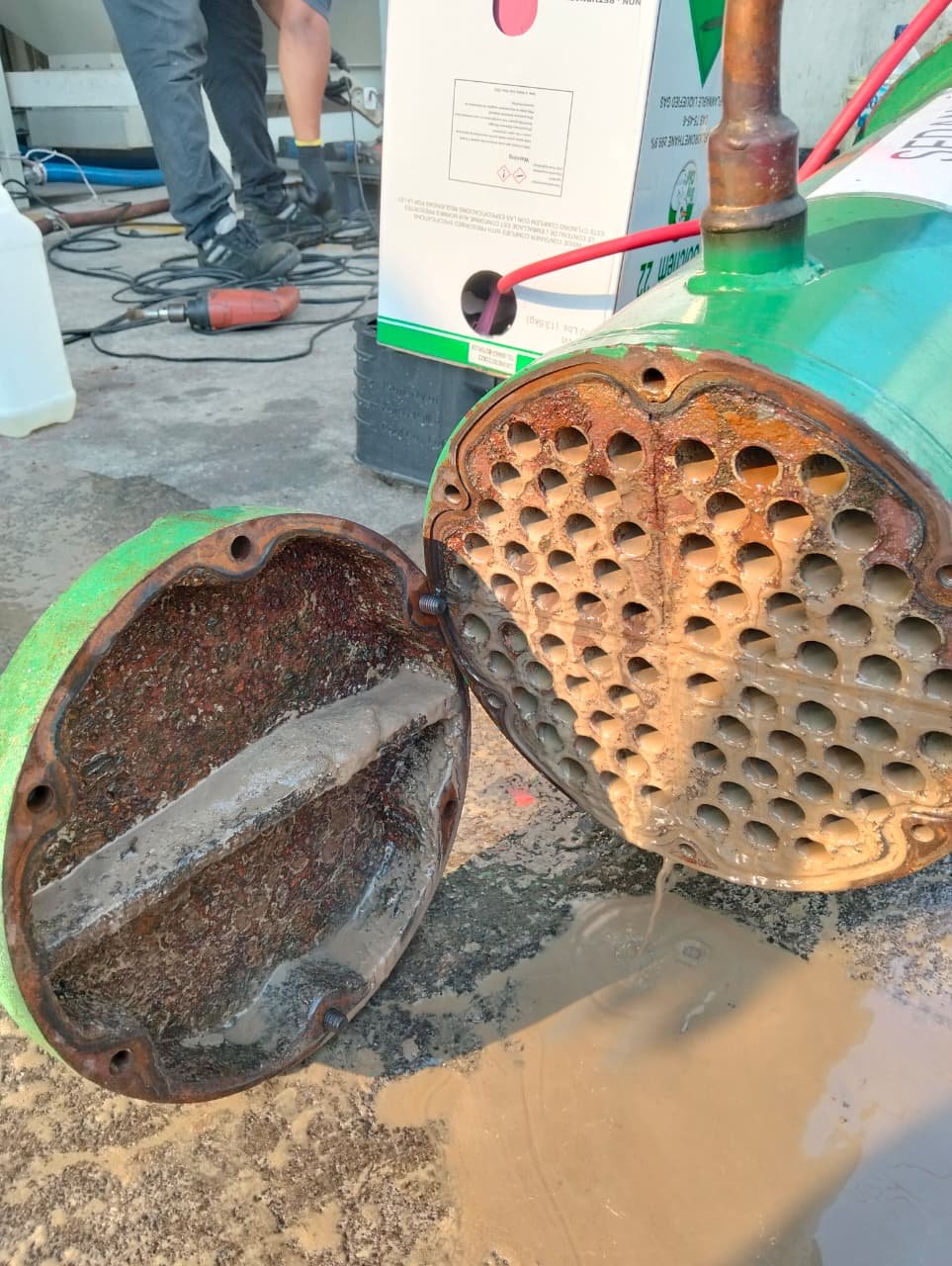 Pembersihan Ruang Evapurator